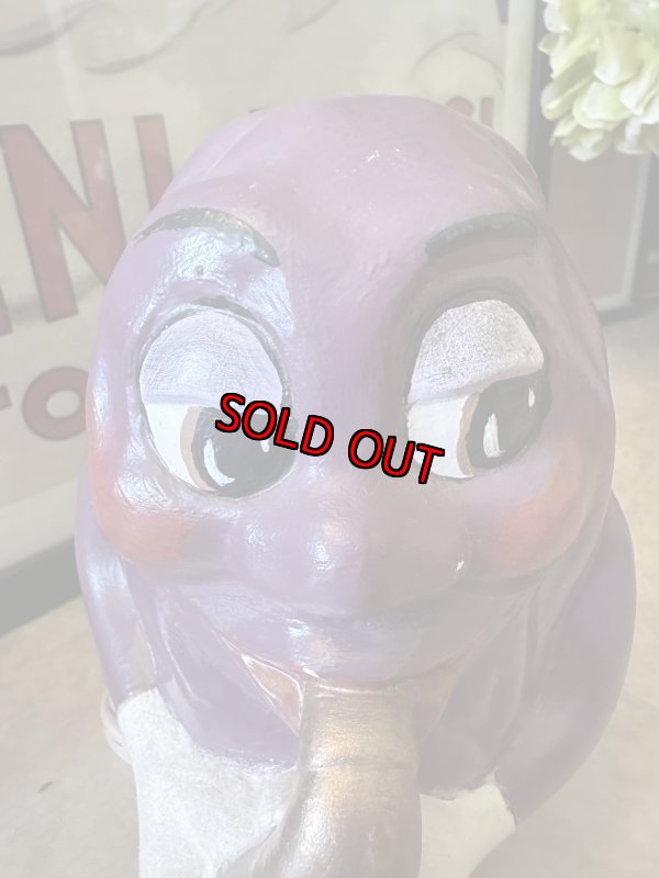 画像2: California Raisins ceramic Saxophone figure Doll  1988 / カリフォルニアレーズン　陶器製　サクソフォン　大きめドール　フィギュア (2)