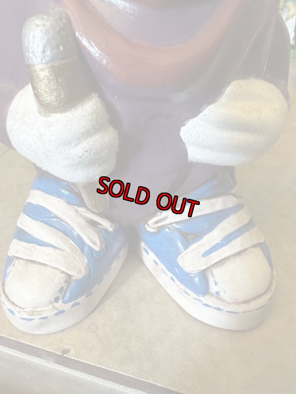 画像3: California Raisins ceramic figure Doll 18cm Microphone 1988 / カリフォルニアレーズン　18cm 陶器製　マイク　大きめドール　フィギュア (3)