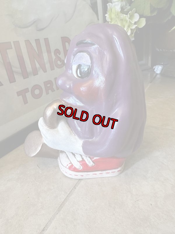 画像5: California Raisins ceramic Saxophone figure Doll  1988 / カリフォルニアレーズン　陶器製　サクソフォン　大きめドール　フィギュア (5)