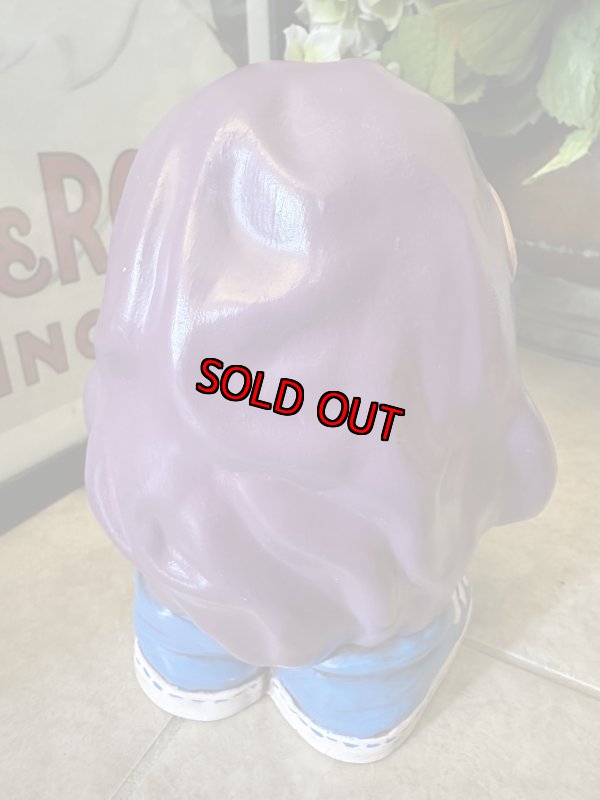 画像6: California Raisins ceramic figure Doll 18cm Microphone 1988 / カリフォルニアレーズン　18cm 陶器製　マイク　大きめドール　フィギュア (6)