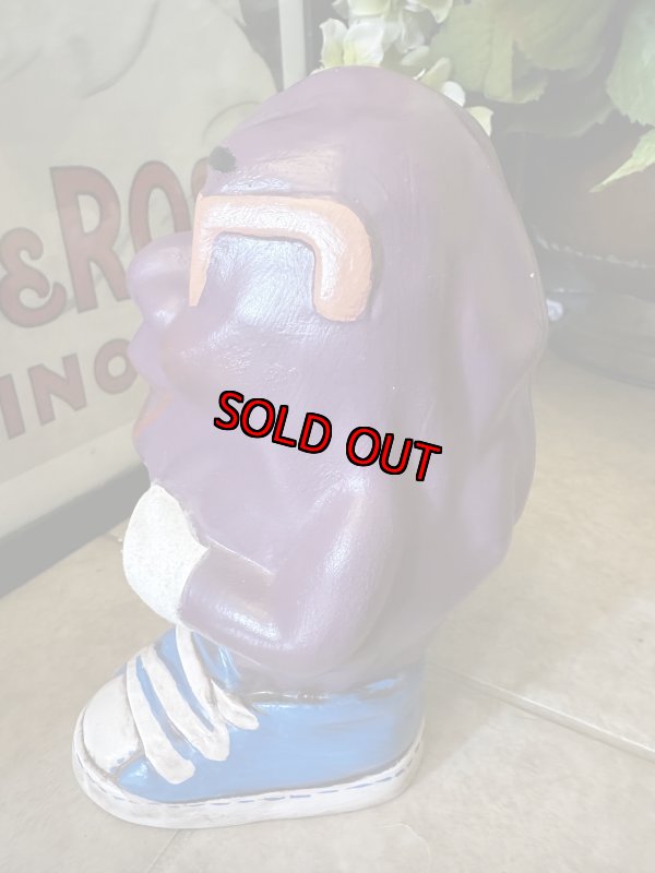 画像5: California Raisins ceramic figure Doll 18cm Microphone 1988 / カリフォルニアレーズン　18cm 陶器製　マイク　大きめドール　フィギュア (5)