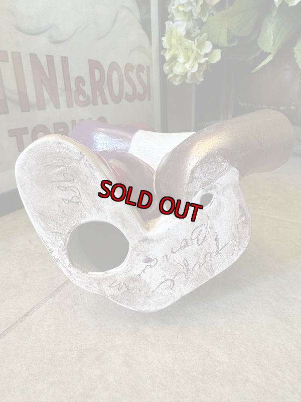 画像8: California Raisins ceramic Saxophone figure Doll  1988 / カリフォルニアレーズン　陶器製　サクソフォン　大きめドール　フィギュア (8)