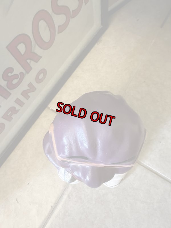 画像4: California Raisins ceramic figure Doll 18cm Microphone 1988 / カリフォルニアレーズン　18cm 陶器製　マイク　大きめドール　フィギュア (4)