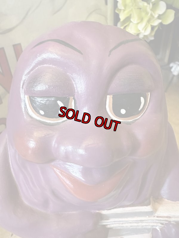 画像2: California Raisins ceramic figure Doll Guitar 1988 / カリフォルニアレーズン　陶器製　ギター　18cm 大きめドール　フィギュア (2)