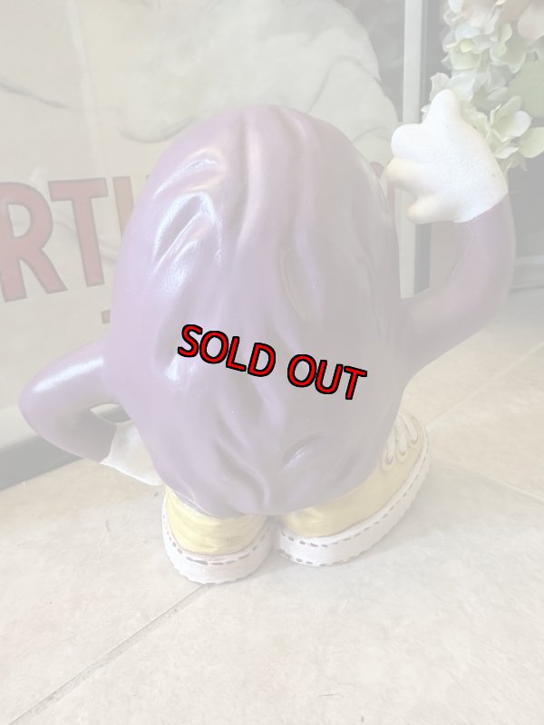 画像6: California Raisins ceramic 18cm Dancing figure Doll  1988 / カリフォルニアレーズン　18cm 陶器製　ダンシング　大きめドール　フィギュア (6)