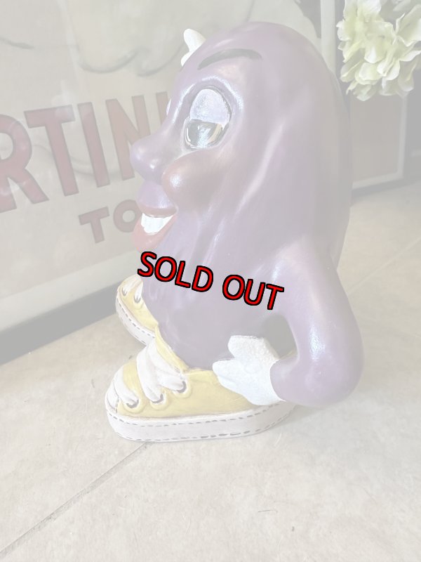 画像5: California Raisins ceramic 18cm Dancing figure Doll  1988 / カリフォルニアレーズン　18cm 陶器製　ダンシング　大きめドール　フィギュア (5)