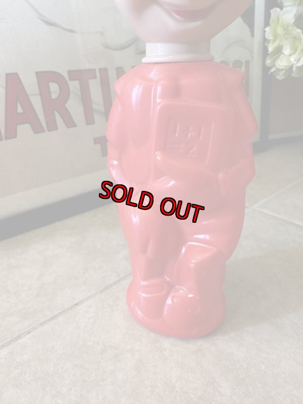 画像3: Disney Pinocchio Red Plastic Colgate Soaky Bottle / ピノキオ　レッド　コルゲート、プラスチック製　ソーキーボトル (3)