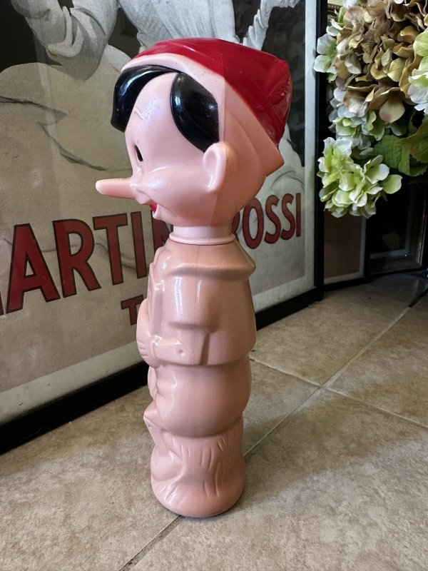 画像4: Disney Pinocchio Plastic Colgate Soaky Bottle / ピノキオ　コルゲート、プラスチック製　ソーキーボトル (4)