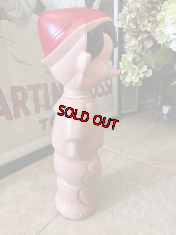 画像6: Disney Pinocchio Plastic Colgate Soaky Bottle / ピノキオ　コルゲート、プラスチック製　ソーキーボトル (6)