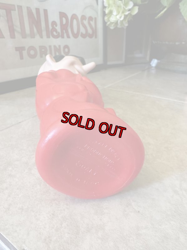 画像7: Disney Pinocchio Red Plastic Colgate Soaky Bottle / ピノキオ　レッド　コルゲート、プラスチック製　ソーキーボトル (7)