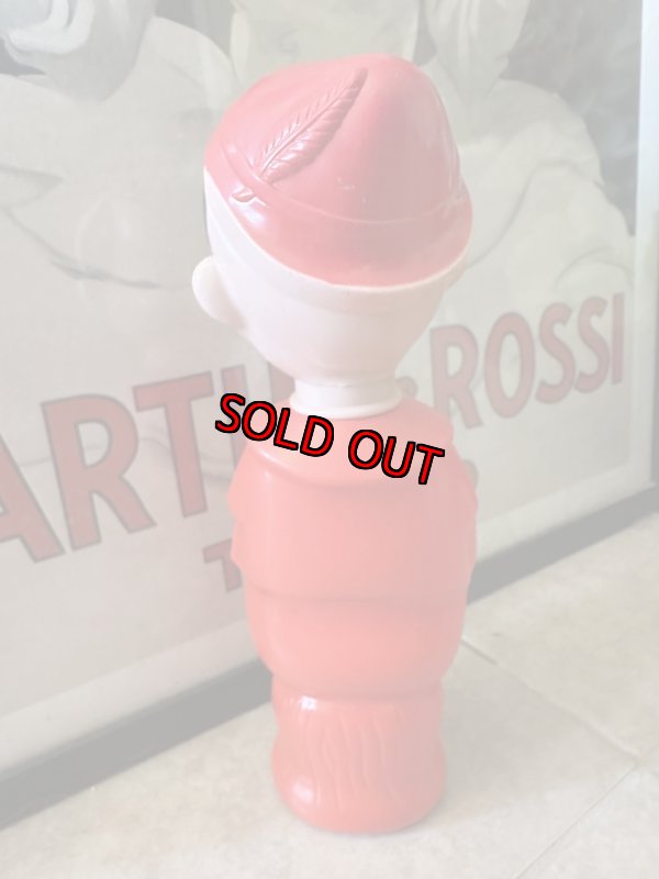 画像5: Disney Pinocchio Red Plastic Colgate Soaky Bottle / ピノキオ　レッド　コルゲート、プラスチック製　ソーキーボトル (5)