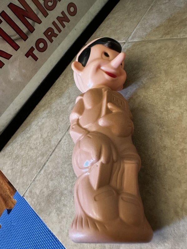 画像8: Disney Pinocchio Plastic Colgate Soaky Bottle / ピノキオ　コルゲート、プラスチック製　ソーキーボトル (8)