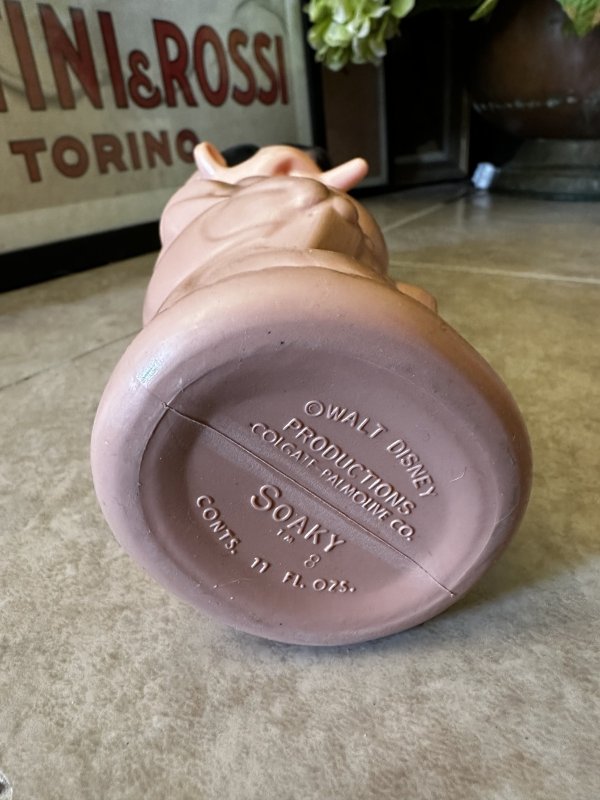 画像7: Disney Pinocchio Plastic Colgate Soaky Bottle / ピノキオ　コルゲート、プラスチック製　ソーキーボトル (7)