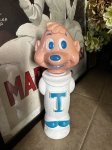 画像1: Alvin & the Chipmunks、Theodore white&blue Soaky Bottle / セオドア　ホワイト＆ブルー　ソーキーボトル 60年代　  (1)