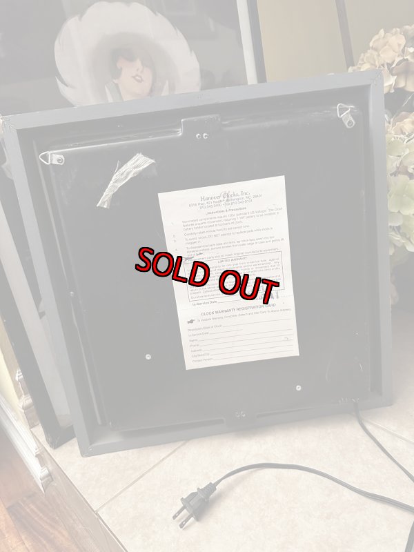 画像5: Coca Cola gray wall clock  /  コカコーラの四角いプラスチック製  壁時計 (5)