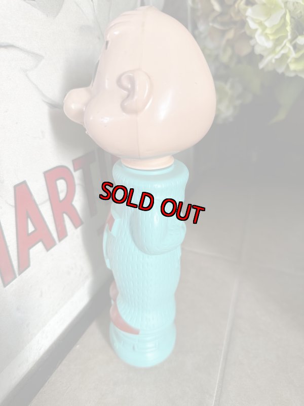 画像2: Alvin & the Chipmunks、Theodore Green Soaky Bottle / セオドア　グリーン　ソーキーボトル 60年代　  (2)