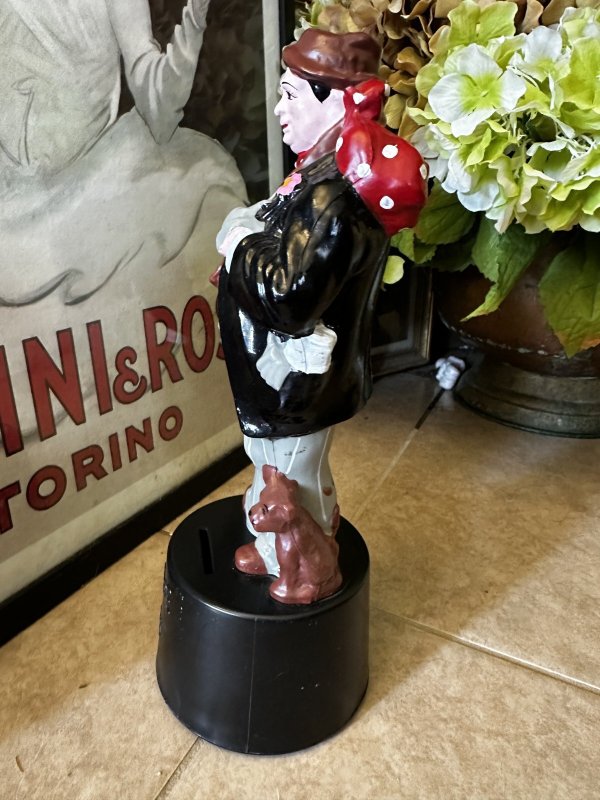 画像4: Hobo Joe coffee shop plastic Coin Bank  / ホーボージョー　プラスチック製　コインバンク　貯金箱 (4)