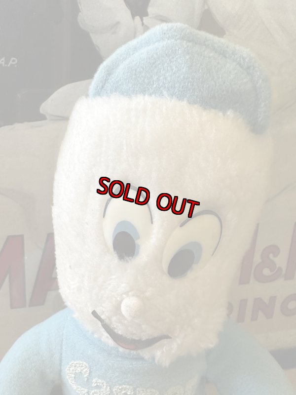 画像2: Casper knickerbocker blue Shirt & hat plush doll / キャスパー　ニッカーボッカー　ブルーシャツ　ぬいぐるみ (2)