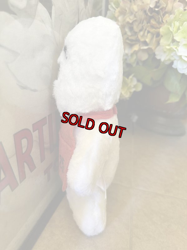 画像8: Casper Bank novelty  red apron plush doll / キャスパー　バンクノベルティ　赤いエプロン　ぬいぐるみ (8)