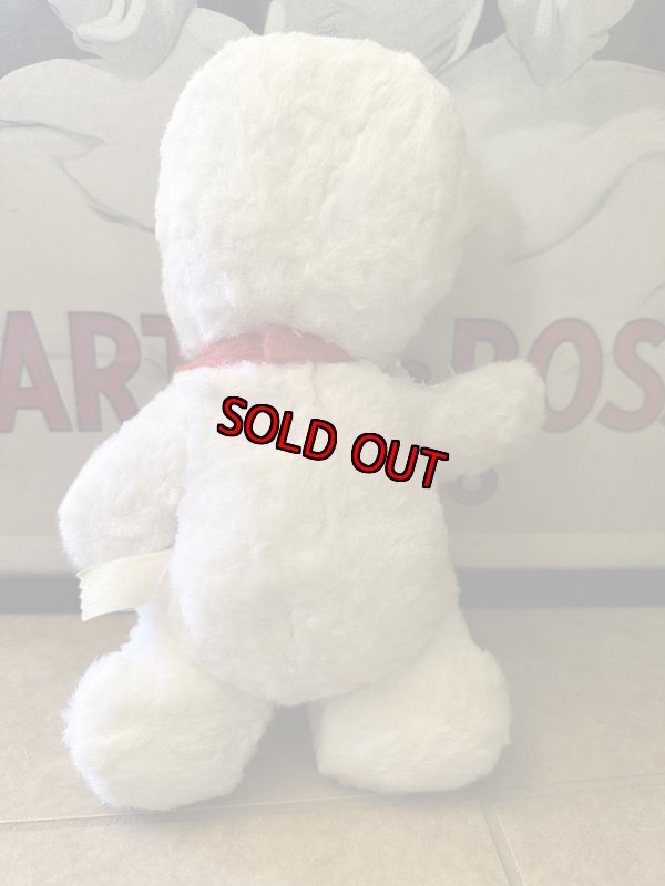 画像7: Casper Bank novelty  red apron plush doll / キャスパー　バンクノベルティ　赤いエプロン　ぬいぐるみ (7)