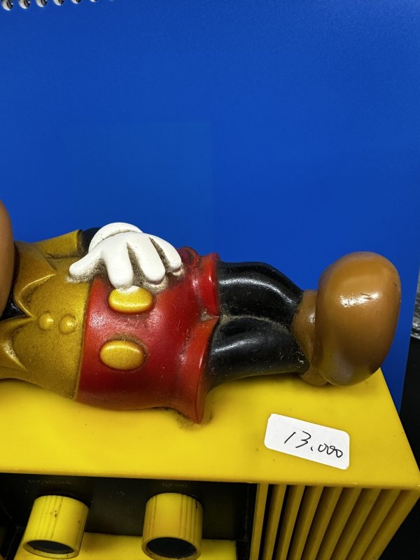 画像6: Disney Mickey Mouse Hi-Fi Radio 70‘s  / ディズニー　ミッキー マウス(色黒さん)　ラジオ (6)