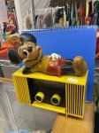 画像2: Disney Mickey Mouse Hi-Fi Radio 70‘s  / ディズニー　ミッキー マウス(色黒さん)　ラジオ (2)