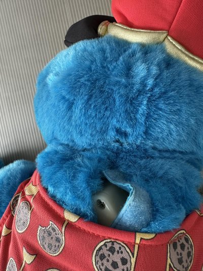 画像3: Sesame Street Cookie Monster marching band Plush Doll  1999 / クッキーモンスター　マーチングバンド　ラップ　ぬいぐるみ