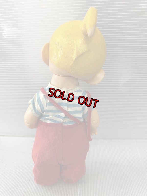 画像5: Dennis the Menace Rubber doll Red Overall  (G) / わんぱくデニス　ラバードール　青と白Tシャツ、レッドオーバーオール (5)