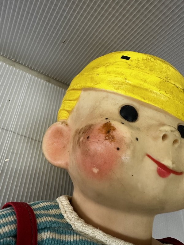 画像10: Dennis the Menace Rubber Face doll Red Overall  Fabric / わんぱくデニス　ラバーフェイスドール　青と白Tシャツ、レッドオーバーオール (10)