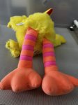 画像8: Sesame Street big bird Talking plush doll 1986 / セサミストリート　ビッグバードのトーキング　ぬいぐるみ  (8)