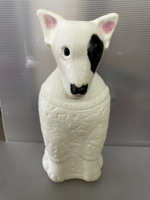 画像1: Bud Light Spuds Mackenzie plastic coin bank / バドライト　スパッズ　マッケンジー　プラスチック　貯金箱 (1)