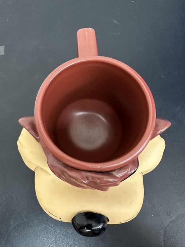 画像5:  Looney Tunes Tasmanian Devil Face Plastic Mug /  ルーニーテューンズ  タスマニアンデビル　プラスチック製　フェイスマグ (5)