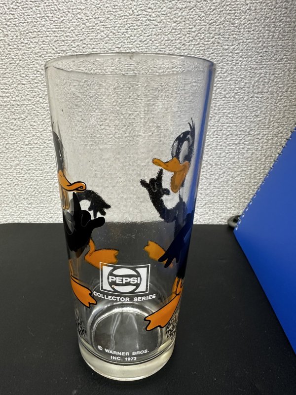 画像2: Looney Tunes Daffy Duck Pepsi Glass 1973 / ルーニーチューンズ　ペプシ　ダフィ　ダック 　グラス (2)