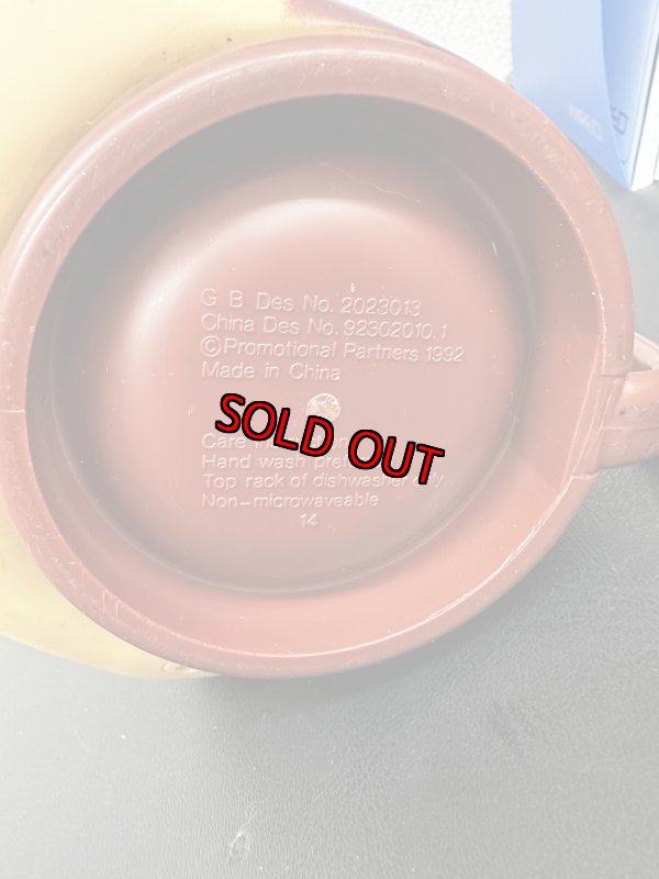 画像10:  Looney Tunes Tasmanian Devil Face Plastic Mug /  ルーニーテューンズ  タスマニアンデビル　プラスチック製　フェイスマグ (10)