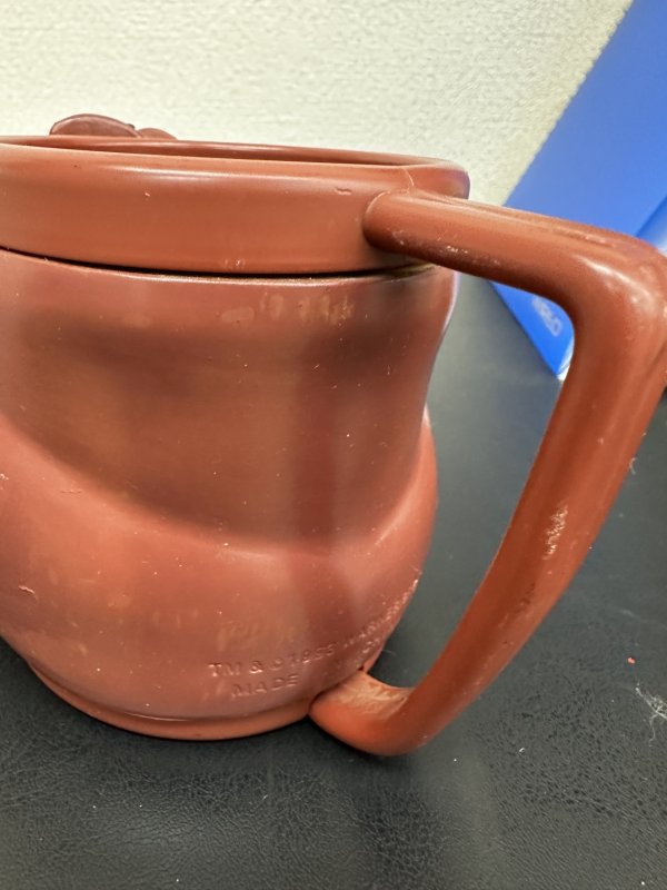 画像8:  Looney Tunes Tasmanian Devil Face Plastic Mug /  ルーニーテューンズ  タスマニアンデビル　プラスチック製　フェイスマグ (8)