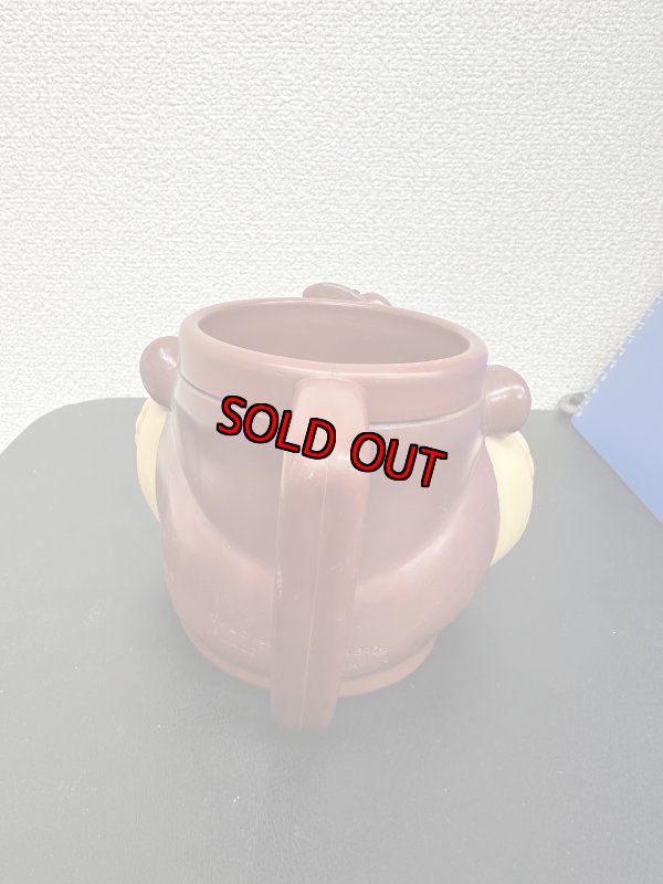 画像3:  Looney Tunes Tasmanian Devil Face Plastic Mug /  ルーニーテューンズ  タスマニアンデビル　プラスチック製　フェイスマグ (3)