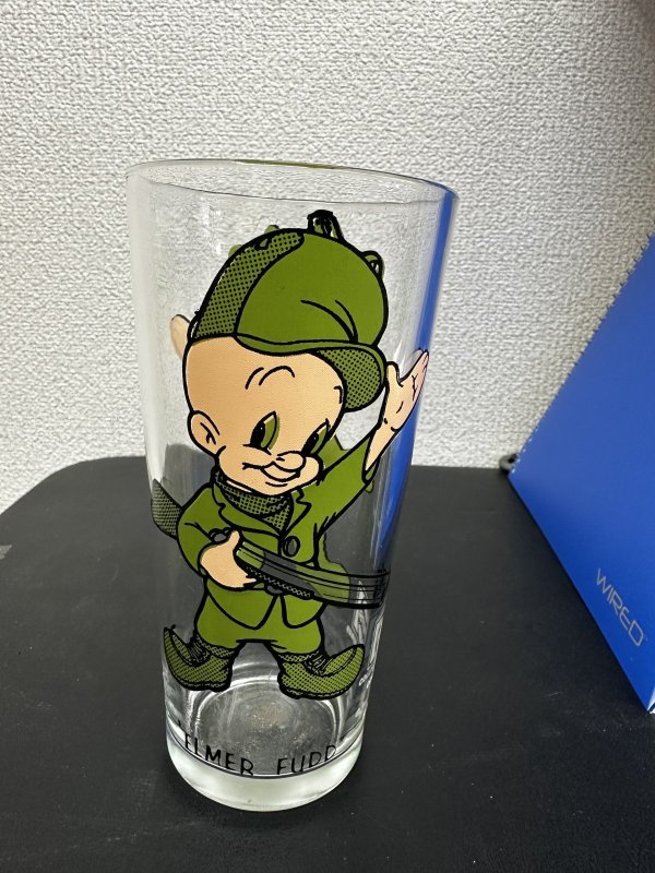 画像1: Elmer Fudd Pepsi Glass 1973 / ペプシ　エルマー ・ファッド　ペプシ　コレクターズシリーズ　グラス (1)