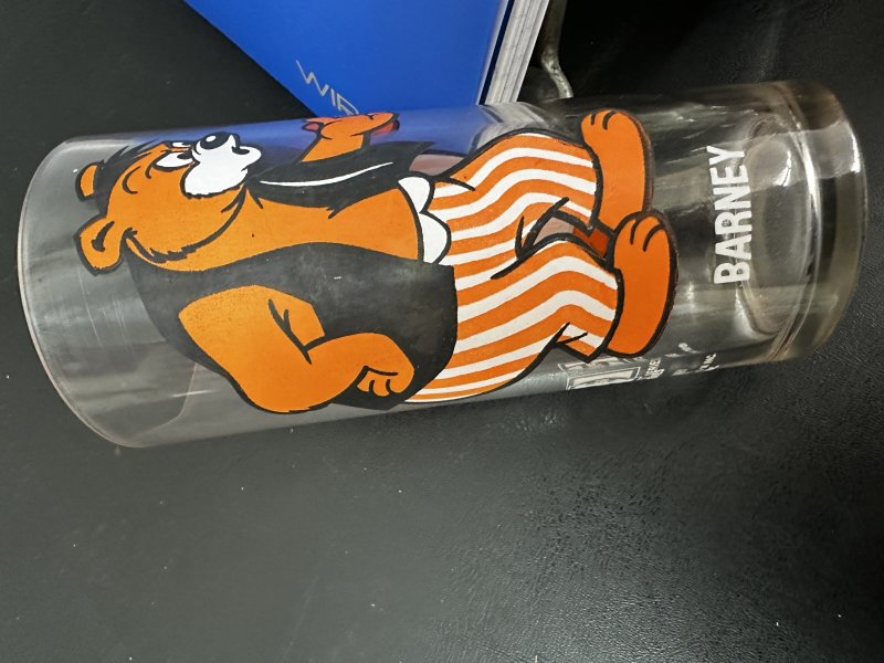 画像10: PEPSI COLLECTOR SERIES Barney glass 1975 / ペプシ　バーニー　グラス (10)