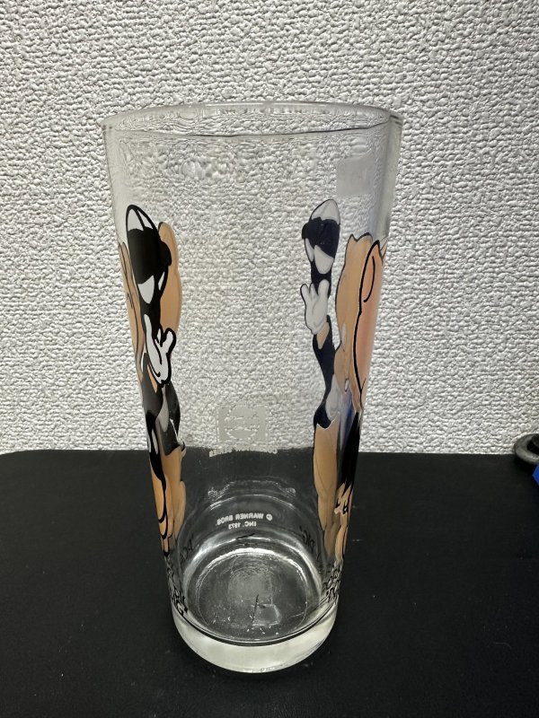 画像2: Looney Tunes Porky Pig Pepsi Glass 1973 (B)  / ルーニーチューンズ　ペプシ　ポーキーピッグ 　グラス (2)
