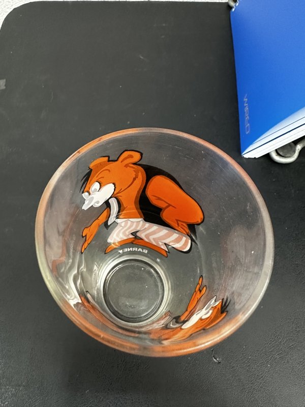 画像8: PEPSI COLLECTOR SERIES Barney glass 1975 / ペプシ　バーニー　グラス (8)