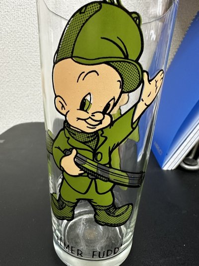 画像2: Elmer Fudd Pepsi Glass 1973 / ペプシ　エルマー ・ファッド　ペプシ　コレクターズシリーズ　グラス