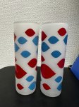 画像2:  Dairy Queen frosted glasses set of 2 / ディリークィーン　半透明グラス　2個セット (2)