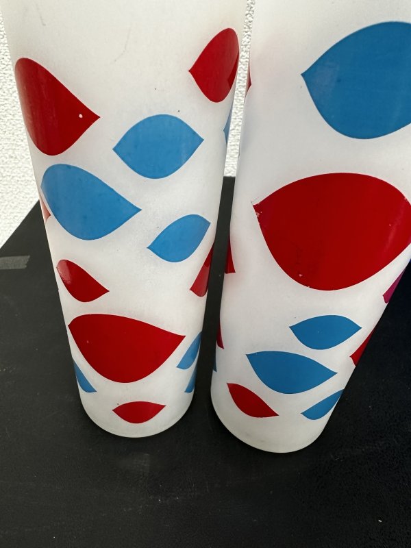 画像10:  Dairy Queen frosted glasses set of 2 / ディリークィーン　半透明グラス　2個セット (10)