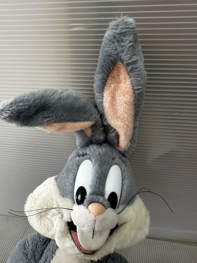 画像1: Looney Tunes Bugs Bunny Plush Doll 1989 / ルーニーチューンズ　バックスバニー　ぬいぐるみ　