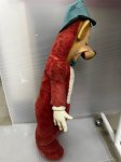 画像6: Huckleberry Hound Large Knickerbocker Red Plush Doll 69cm /  ハックルベリーハウンド　大きい　ニッカーボッカー　ラバーフェイスドール (6)