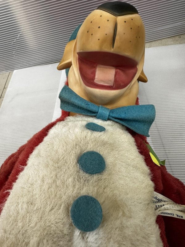 画像16: Huckleberry Hound Large Knickerbocker Red Plush Doll 69cm /  ハックルベリーハウンド　大きい　ニッカーボッカー　ラバーフェイスドール (16)