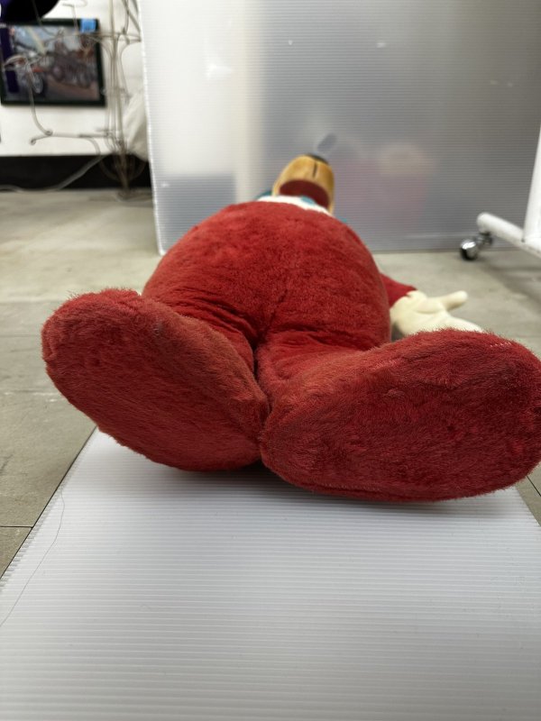 画像11: Huckleberry Hound Large Knickerbocker Red Plush Doll 69cm /  ハックルベリーハウンド　大きい　ニッカーボッカー　ラバーフェイスドール (11)