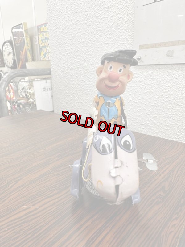 画像6: Flintstones Dino & Fred Marx Tin Toy figure / フリントストーン　ディノ&フレッド　マルクス　ティン製　ブリキ　トイ (6)