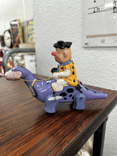 画像2: Flintstones Dino & Fred Marx Tin Toy figure / フリントストーン　ディノ&フレッド　マルクス　ティン製　ブリキ　トイ