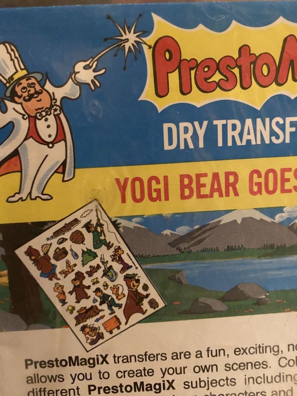 Hanna Barbera Yogi Bear Presto Magix Game ハンナバーベラ ヨギベア 袋入り プレスト マジック ゲーム